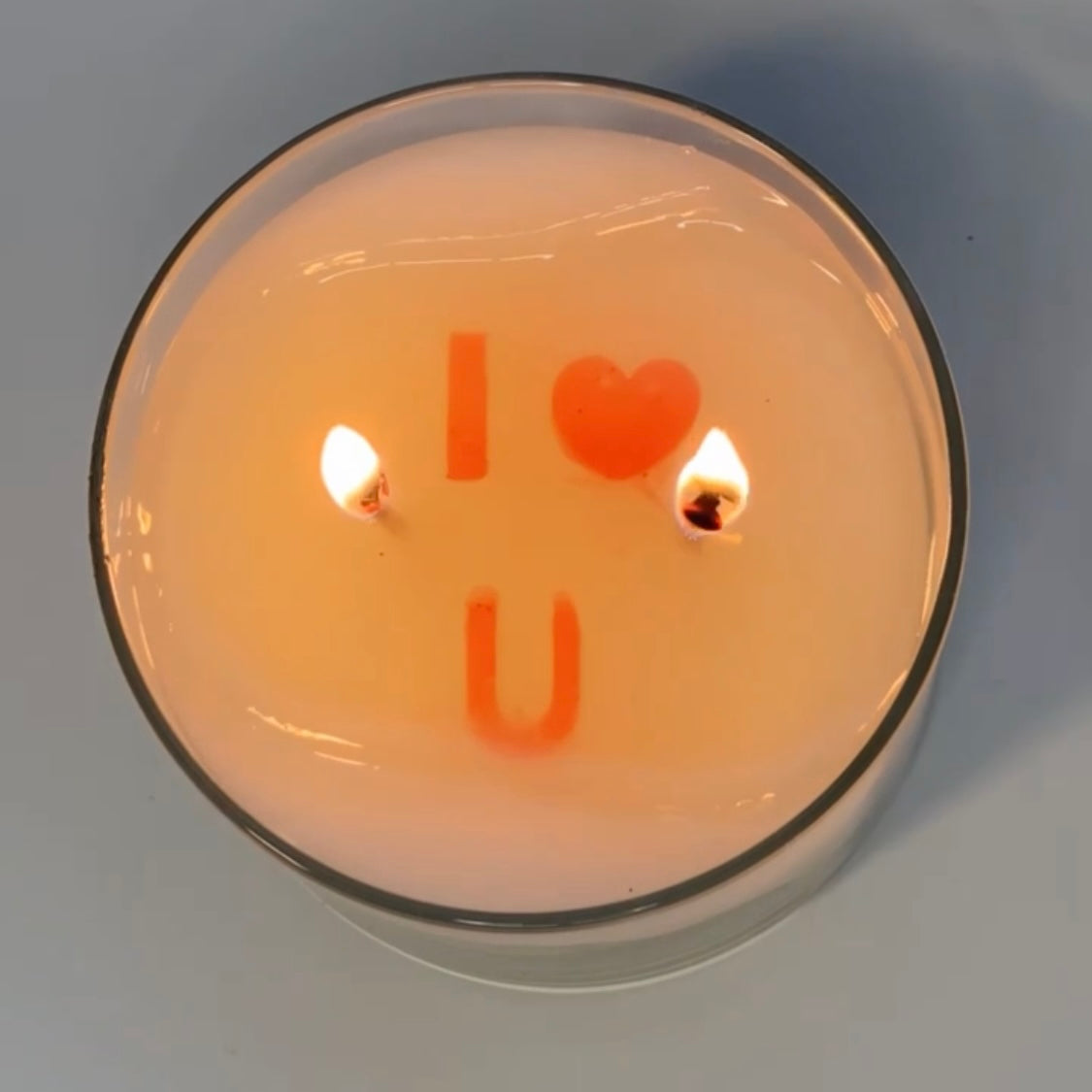 Secret Message Candle